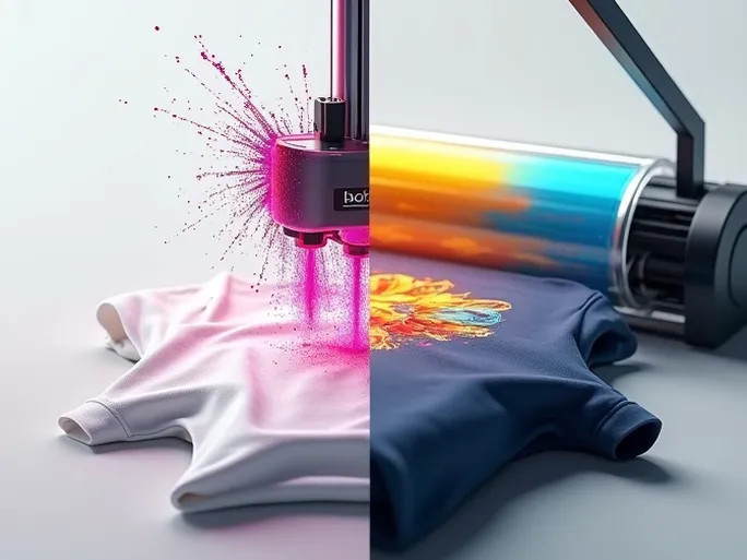 DTG Vs DTF Comparing Garment Printing Technologies