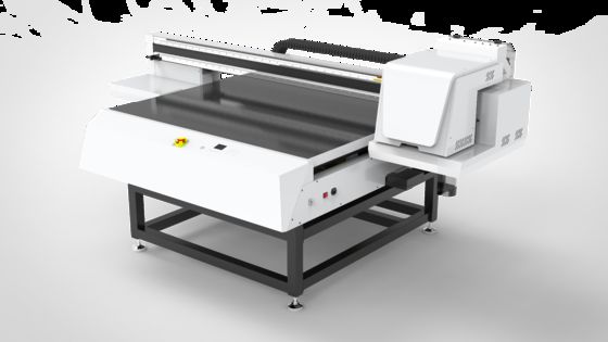 UV Printer 1mx1.5m Large Format Flatbed Printer Industrial Industrial Print Head 1800 Dpi 3D Embossed Effect OEM ODM