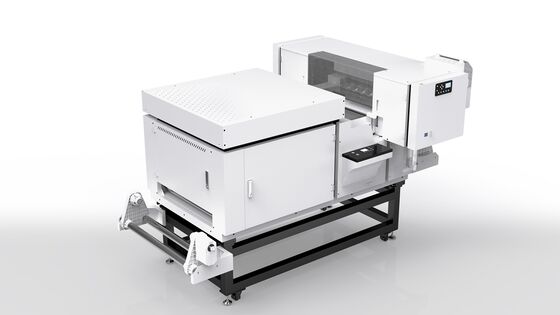 600mm 60cm Wide Fully Automatic DTF Printer With Integrated Powder ...